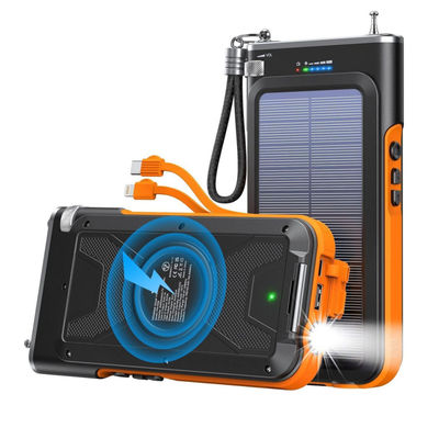 Drahtlose, tragbare Solar-Ladegeräte mit FM-Radio 20000mAh