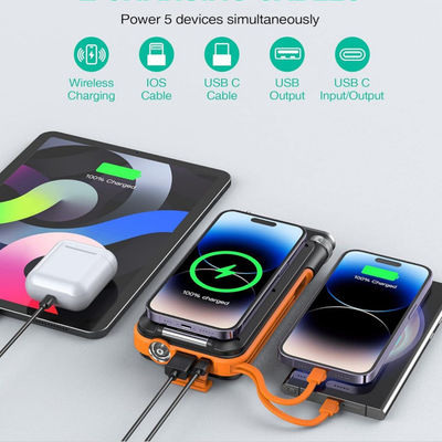 Drahtlose, tragbare Solar-Ladegeräte mit FM-Radio 20000mAh