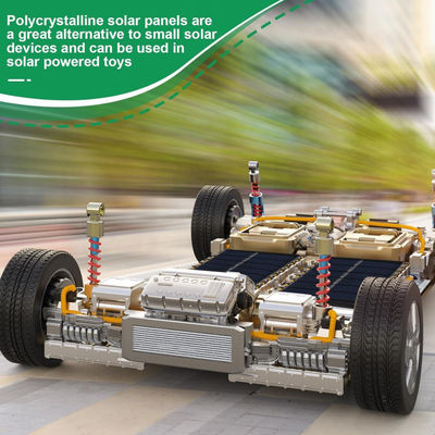 Polycrystalline tragbare flexible Solarzellen 120 MA für Taschenlampen