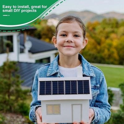 Polycrystalline tragbare flexible Solarzellen 120 MA für Taschenlampen