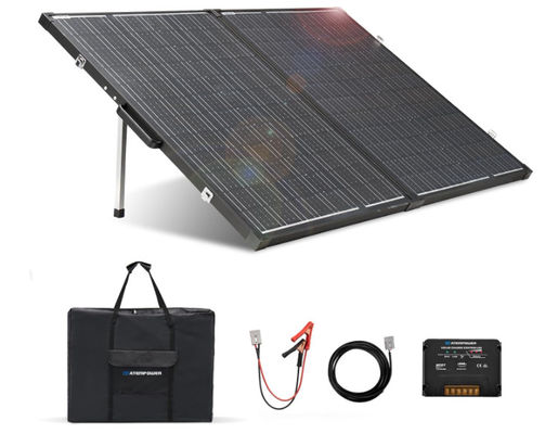 160W Klappsolardecke BIPV-Solarkollektoren Monokristalline Leichtgewicht