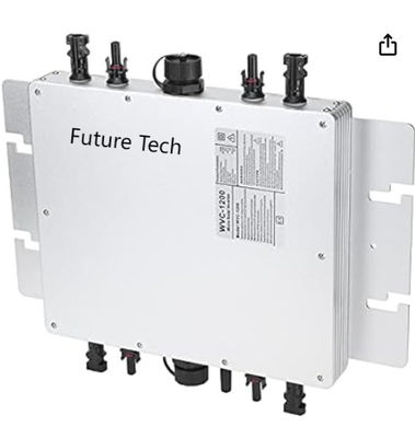 FTB1200 PV Solar Micro Inverter Stromerzeugungssystem mit weißem
