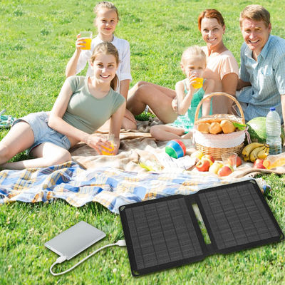 Portable monokristalline Solarzellen Notfall-ETFE-Solarplattenladegeräte 10W 5V