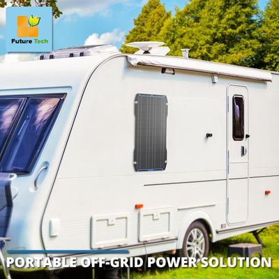 Wasserdicht 30 Watt Flexibles Solarpanel Autobatterie Ladegerät Portable