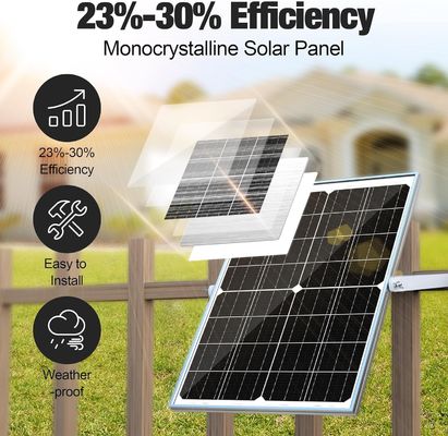 25W Solarbatterie Triklet-Ladegerät 12V Für Auto-Motorrad