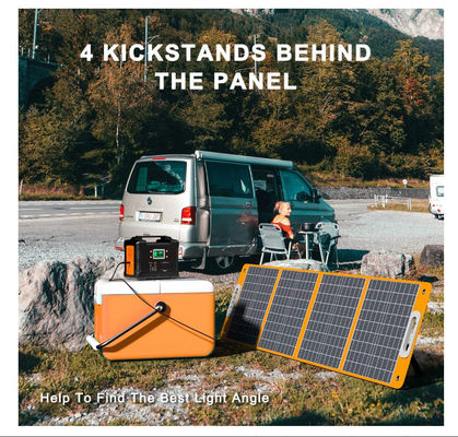 18V 100W klappbares Ladegerät für Solar-Bettplatten, angepasst mit Gleichstrom-Ausgang