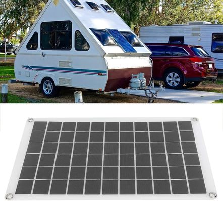 Leichtes tragbares Solarpanel Monokristalline Zelle 100W 12/24V USB-Ausgang