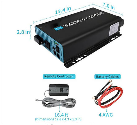 FTB1000 Off-Grid Solar Inverter MPPT für Off-Grid Solarsystem mit schwarz