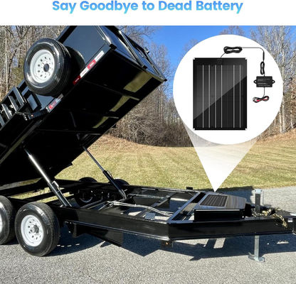Trickle Solar Car Battery Maintainer Ladegerät für Wohnmobil 15W 12V