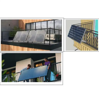 600w Gurt Balkon Solarpaneele Monokristallines Silizium