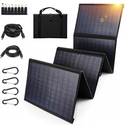 High Efficiency Foldable Solar Panel 60W mit 5V USB für Camping, Mobiltelefon