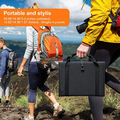 High Efficiency Foldable Solar Panel 60W mit 5V USB für Camping, Mobiltelefon