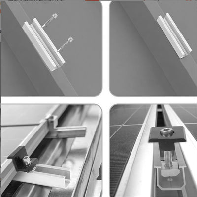 Leichtgewicht Aluminium wasserdicht Montage Solarpaneel Zubehör Z-Klammern 12cm