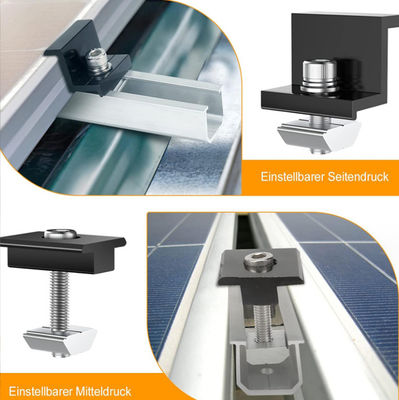Leichtgewicht Aluminium wasserdicht Montage Solarpaneel Zubehör Z-Klammern 12cm