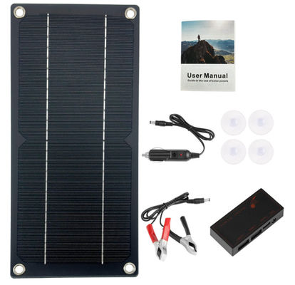 USB-Silizium-monokristalline tragbare Solarladeklammern Notfall 5V