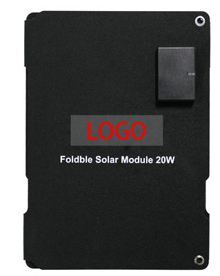 20W tragbares Solarmodul Leichtgewichts-Solarladegerät individuell angepasst